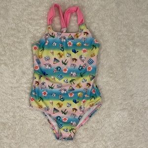 3/$10 🌼Adorable Emoji One Piece Bathing Suit